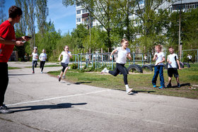 Фото 36. Соревнования по бегу в 3-х классах. Внеурочная деятельность