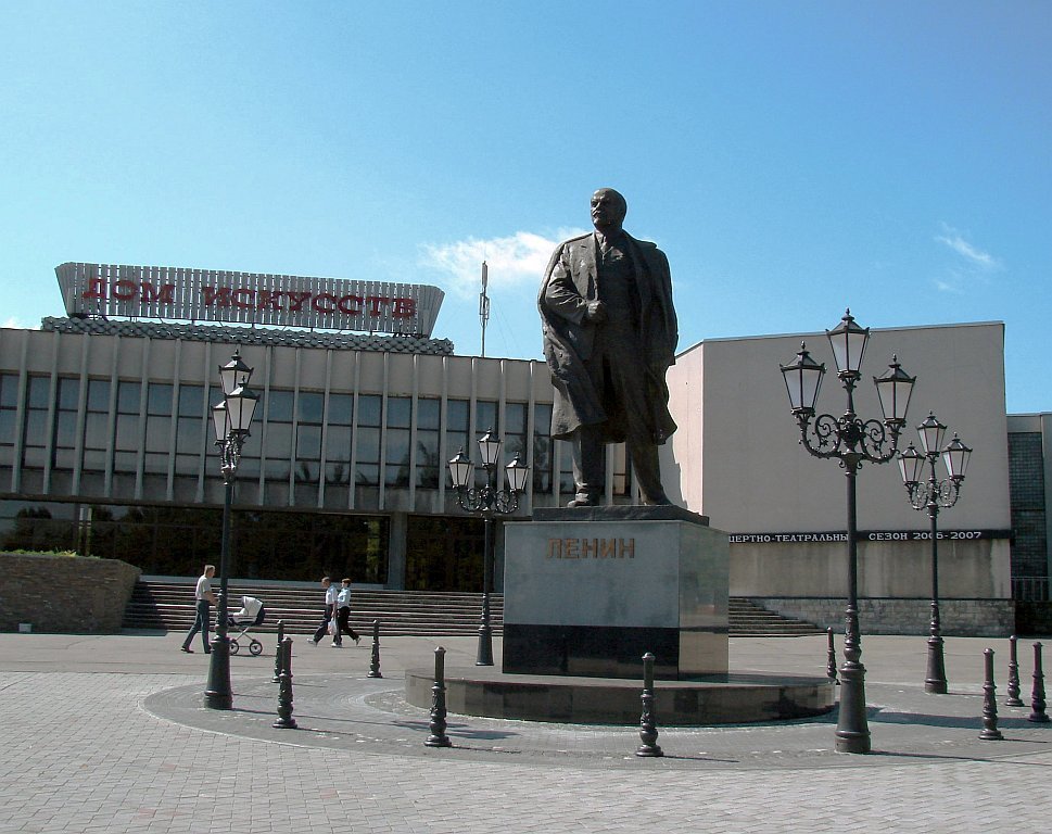 памятник ленину в калининграде фото