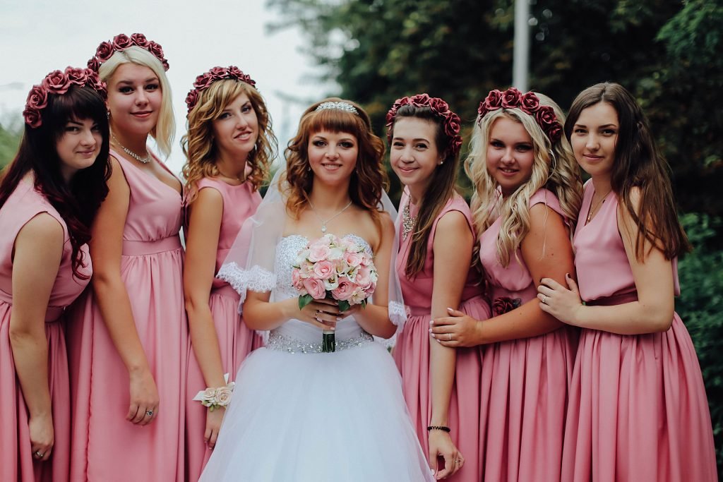 подружки невесты фото