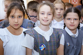 Фото 67. Линейка в 3-х и 4-х классах. Ноябрь, 2018