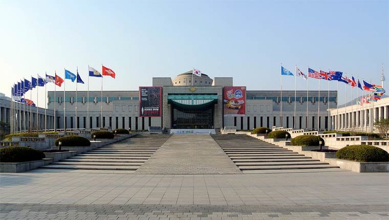 военный мемориал кореи фото