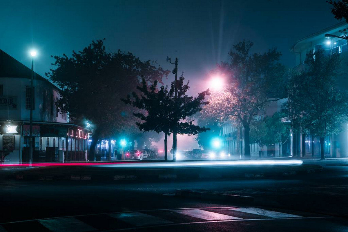 ночные улицы фото