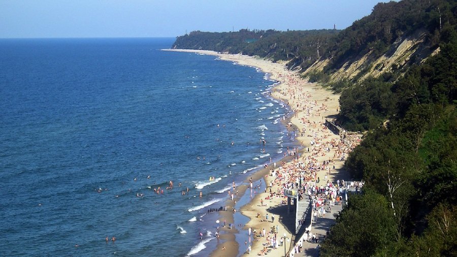 светлогорск пляж фото