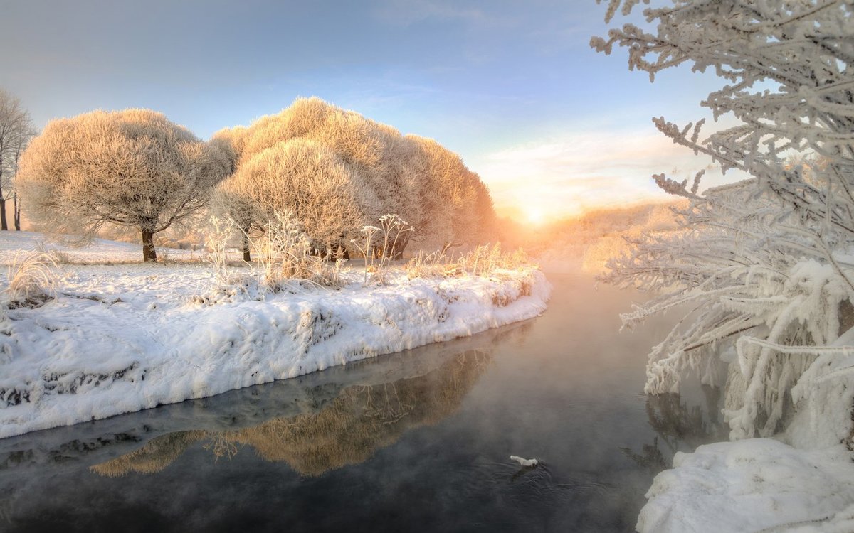 зимние пейзажи фото