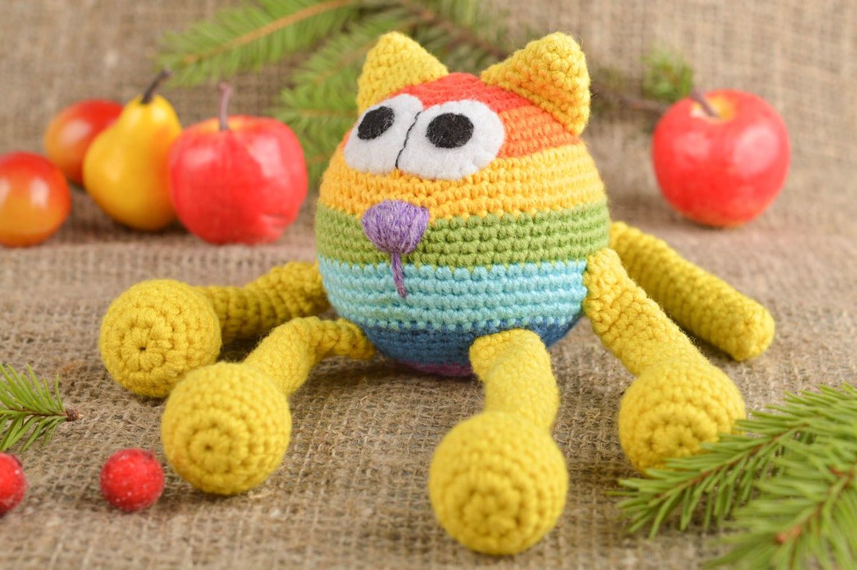 Вязаная игрушка своими руками картинки