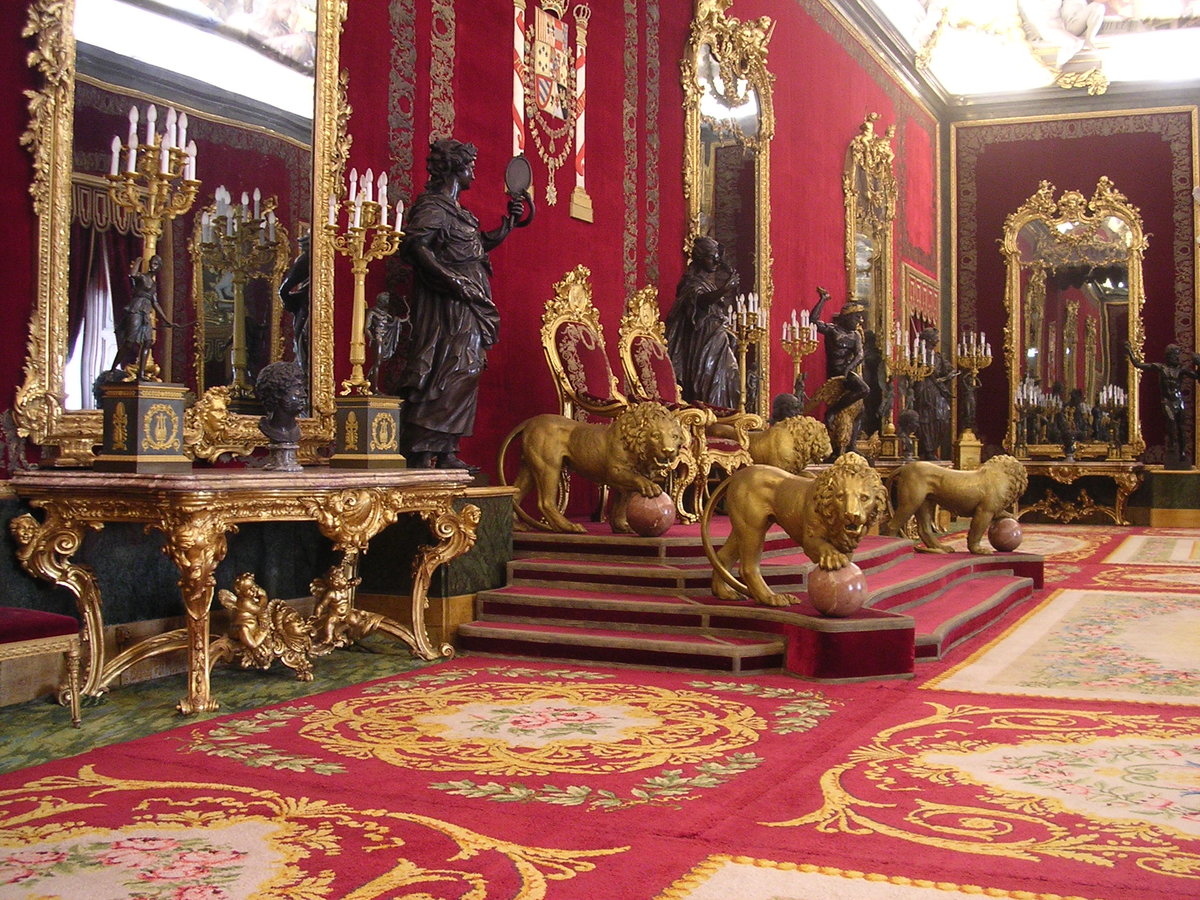 королевский дворец в мадриде фото