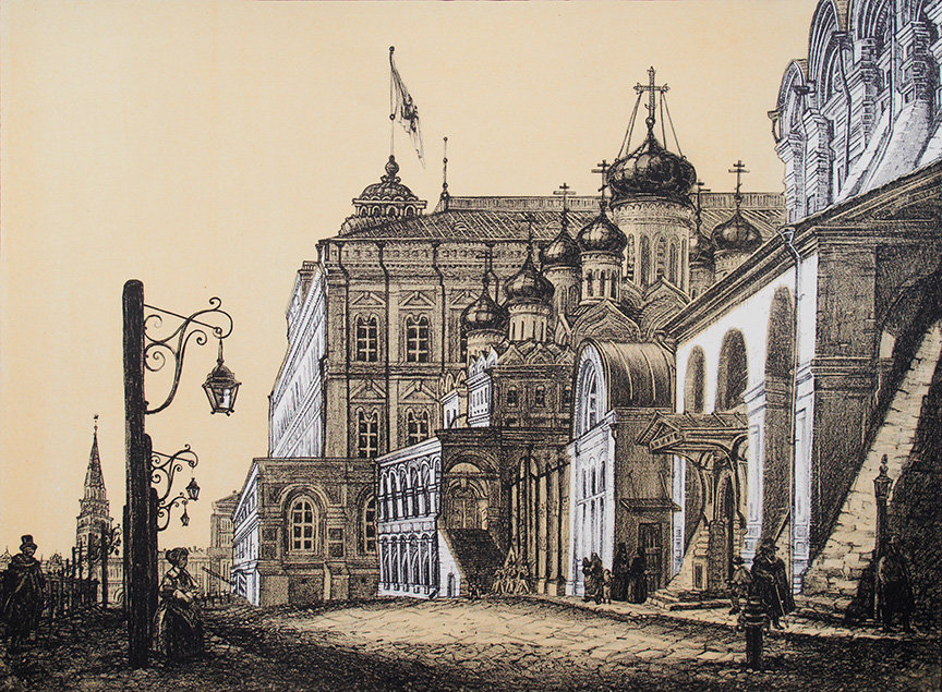 эстамп литография фото