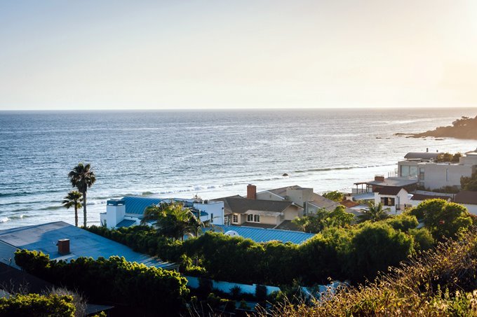 вид на море фото