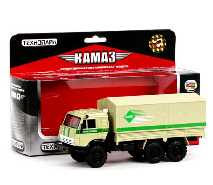 грузовик технопарк камаз инкассация (kamaz-08) 1:43 18 см фото