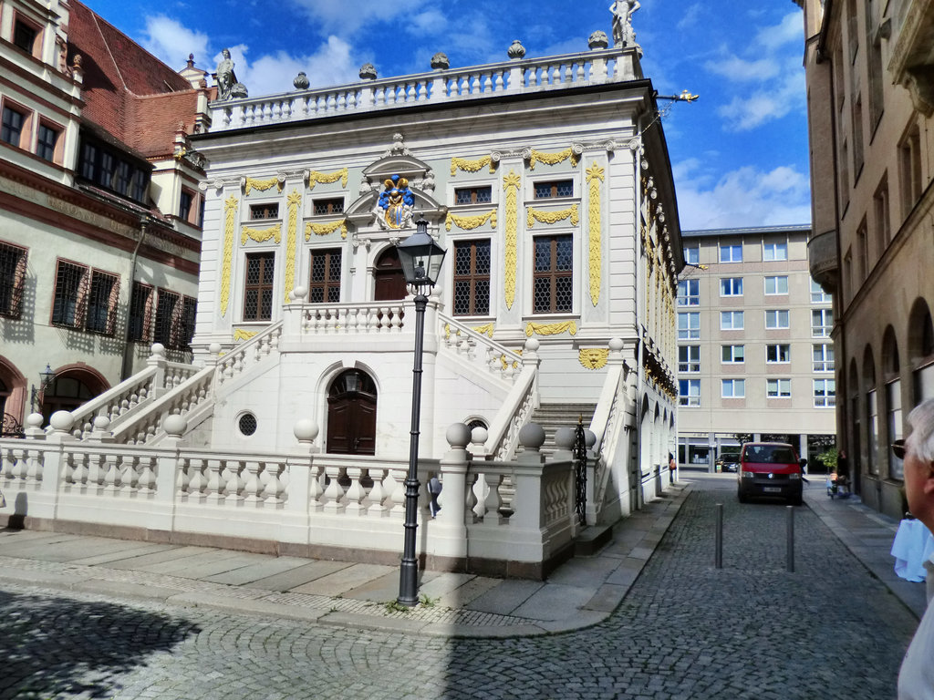 старая биржа лейпциг фото