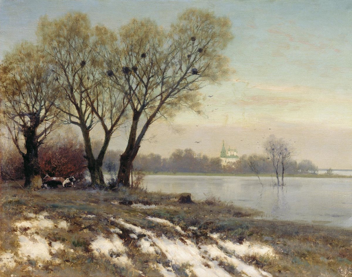крыжицкий ранняя весна фото