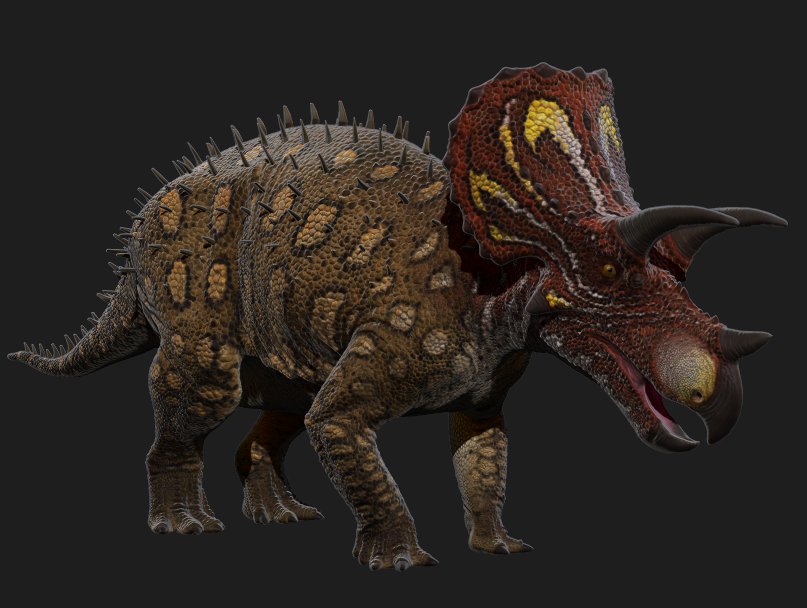 saurian трицератопс фото