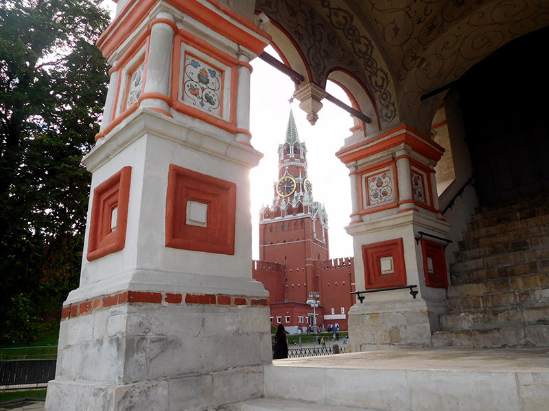 спасская башня московский кремль фото