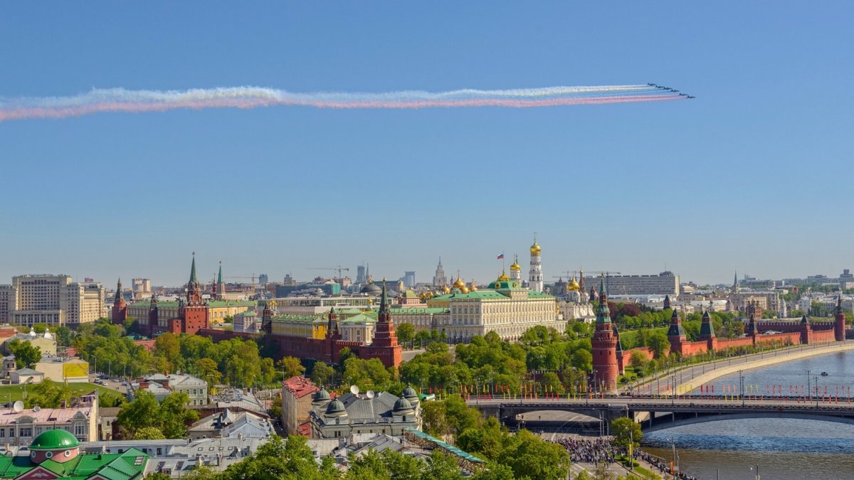 московский кремль панорама фото