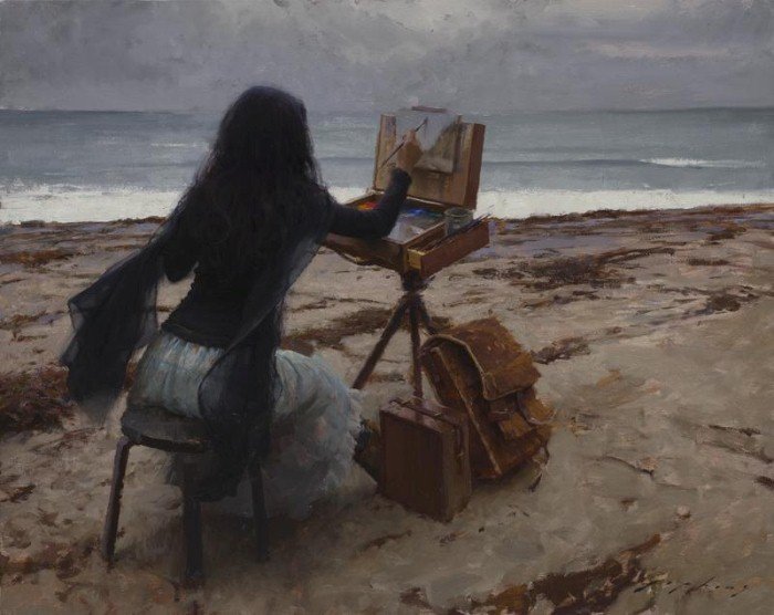 художник jeremy lipking фото