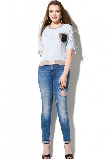 блуза diliafashion 0111 фото