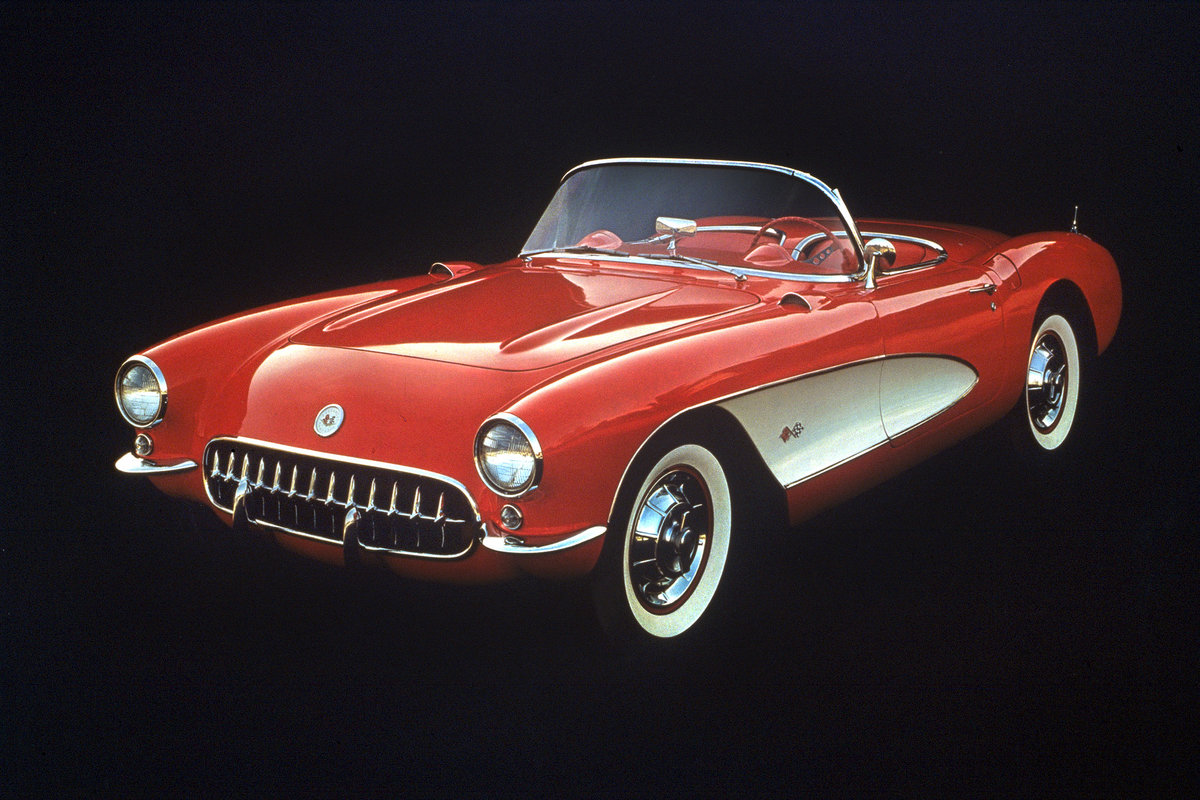 chevrolet corvette 1957 фото