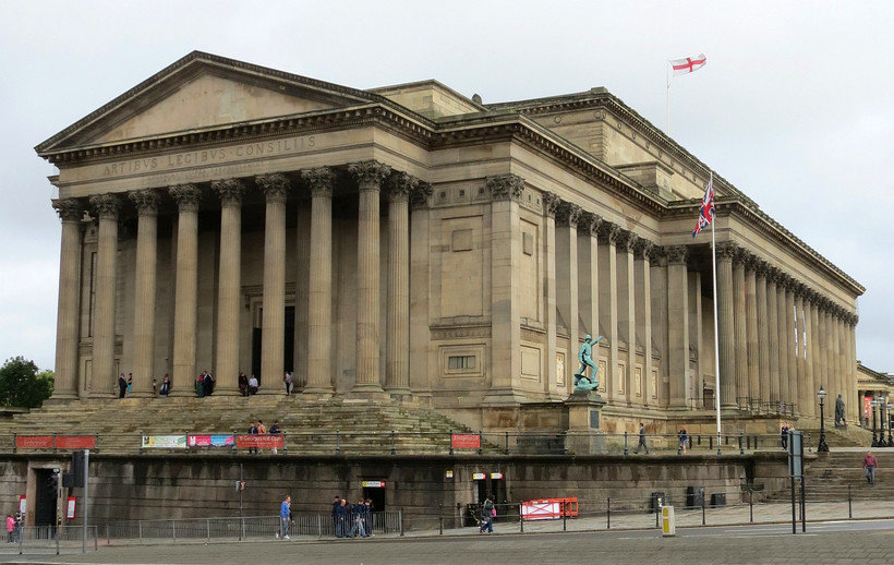 st george's hall, liverpool фото