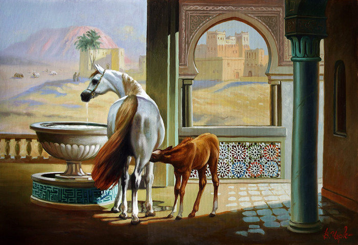 художник hocine ziani фото