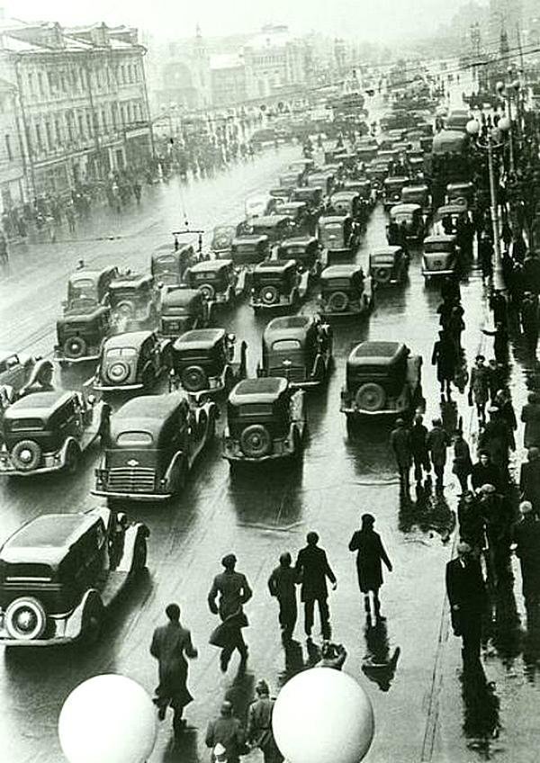 пробка в москве 1931 фото