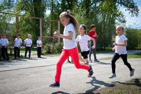 Фото 50. Соревнования по бегу в 1-х классах. Внеурочная деятельность