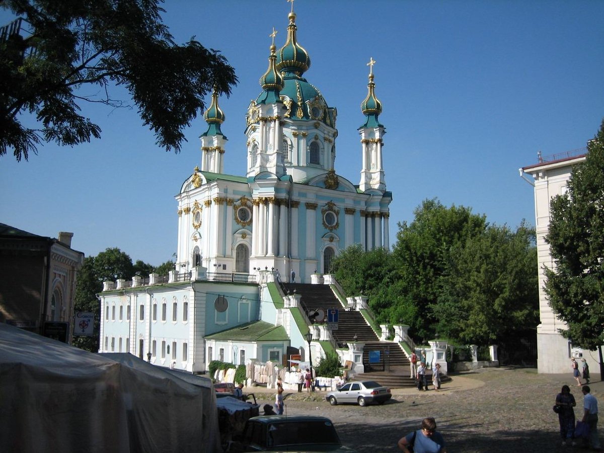 андреевская церковь в киеве фото