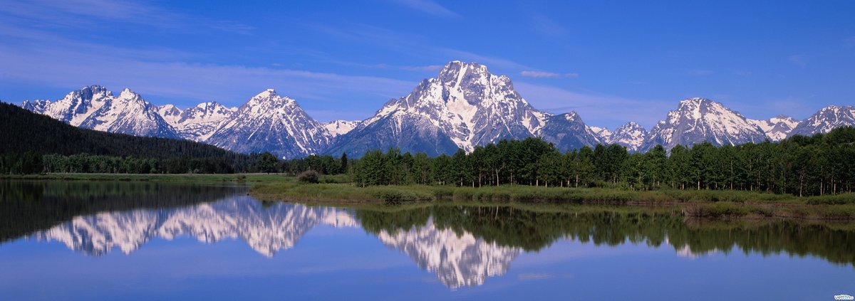 национальный парк гранд тетон гора моран фото