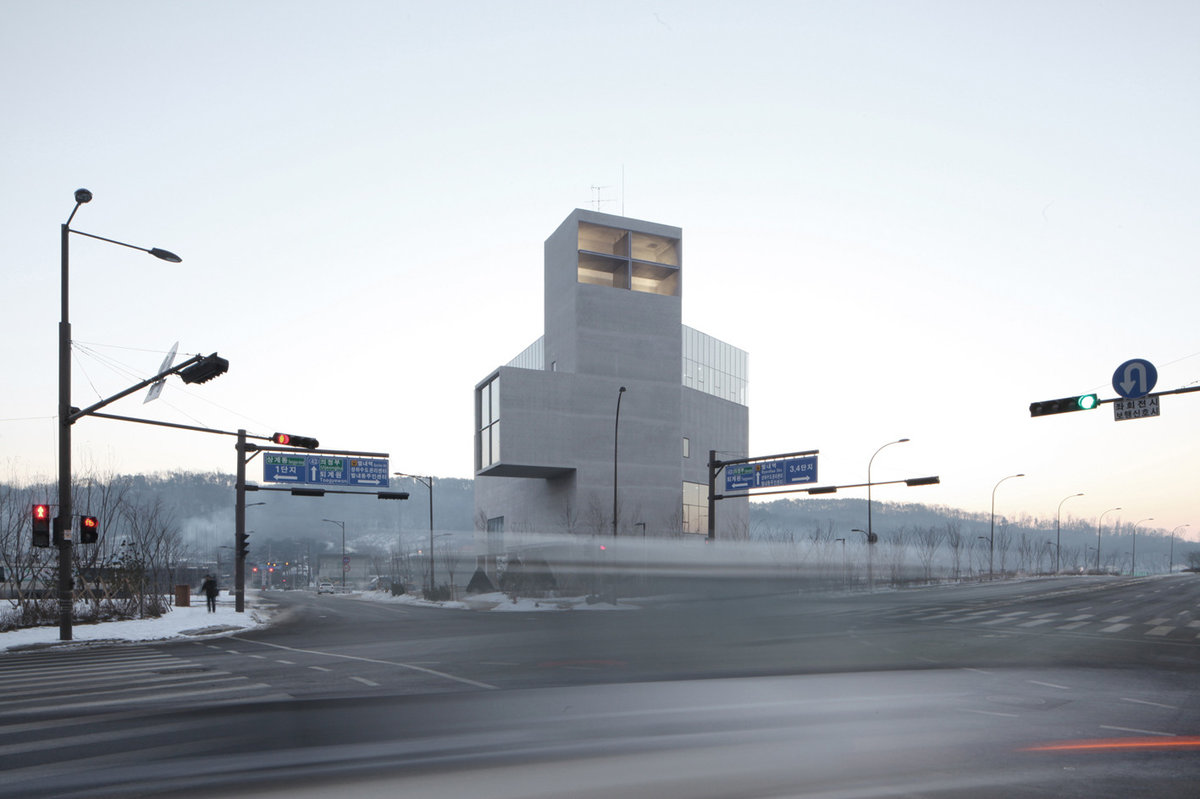 церковь "rw concrete", nameless architecture южная корея, 2013 фото