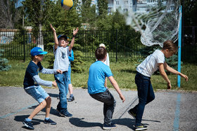 Фото 46. Летний лагерь - 2018. Подвижные игры на улице