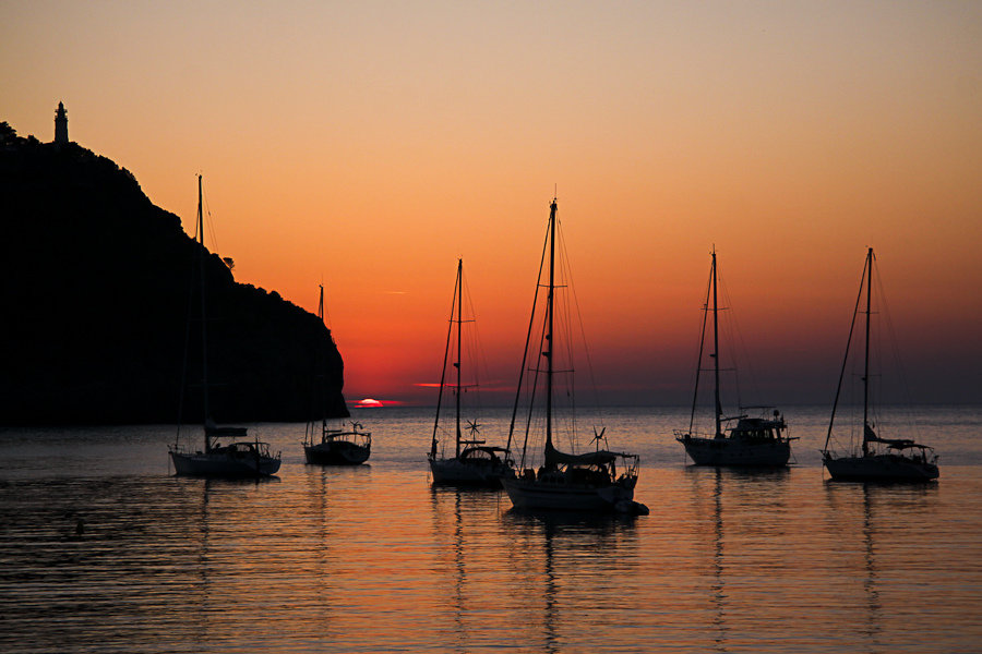 тоскана море закат фото