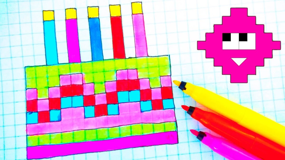 Видео как рисовать по клеточкам видео как рисовать по клеточкам