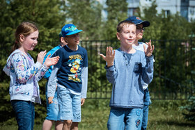 Фото 54. Летний лагерь - 2018. Подвижные игры на улице