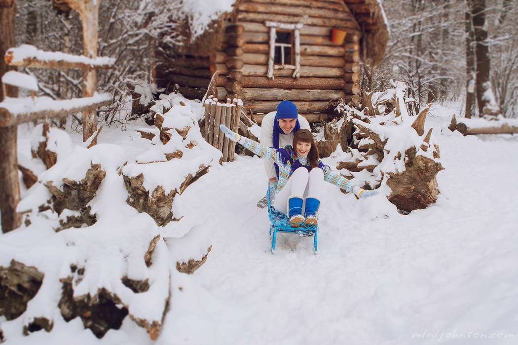 фотосессия зимняя фото