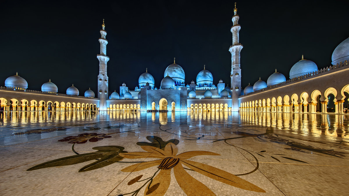 мечеть шейха зайда абу даби фото