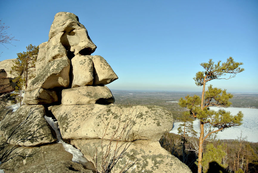 скалы выветривания казахстан фото