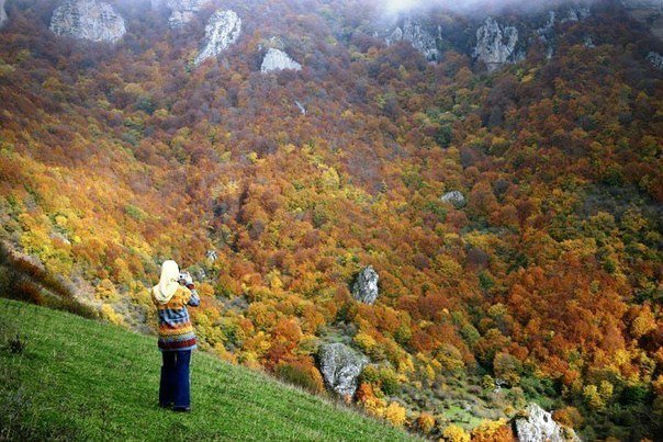 азербайджан осень фото