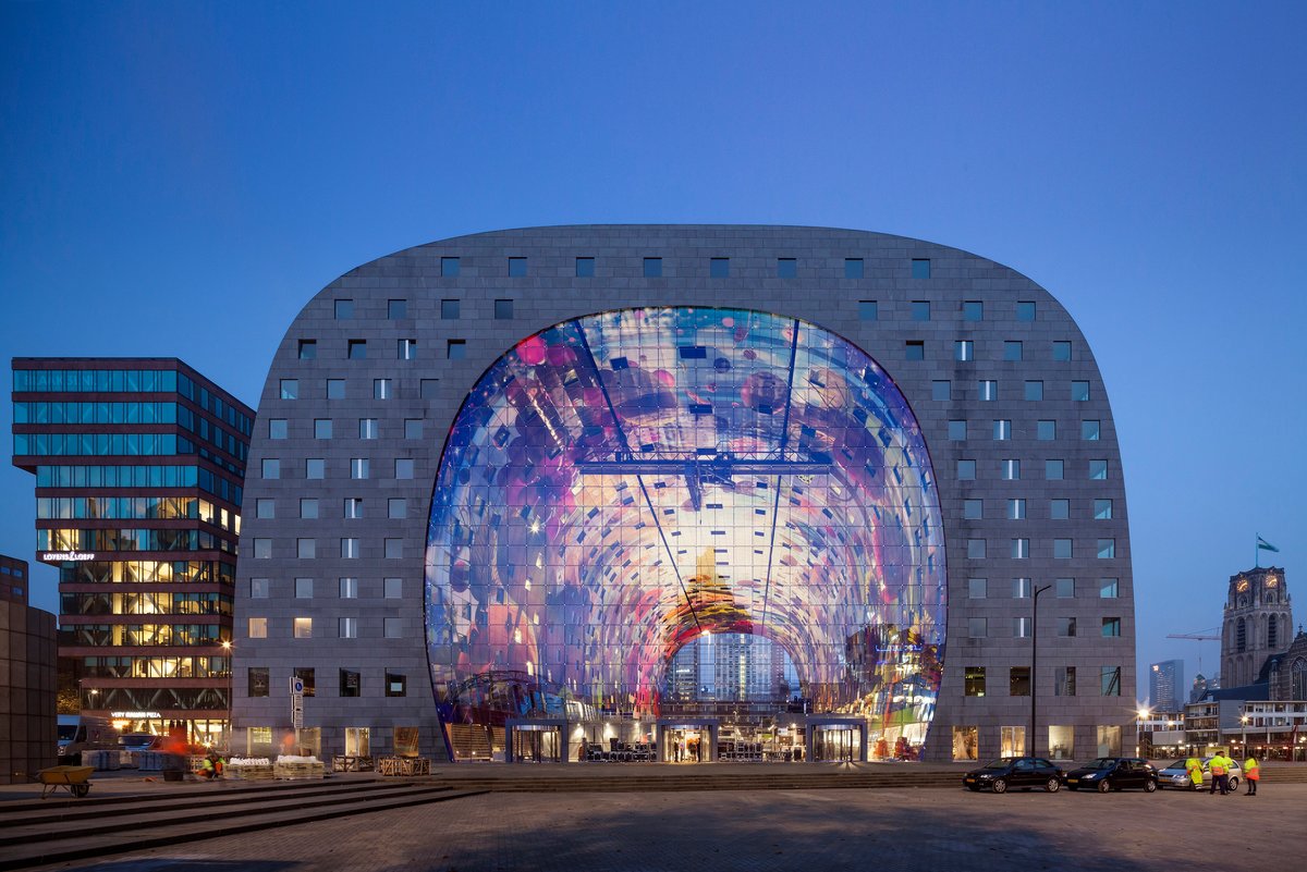 markthal в роттердаме фото