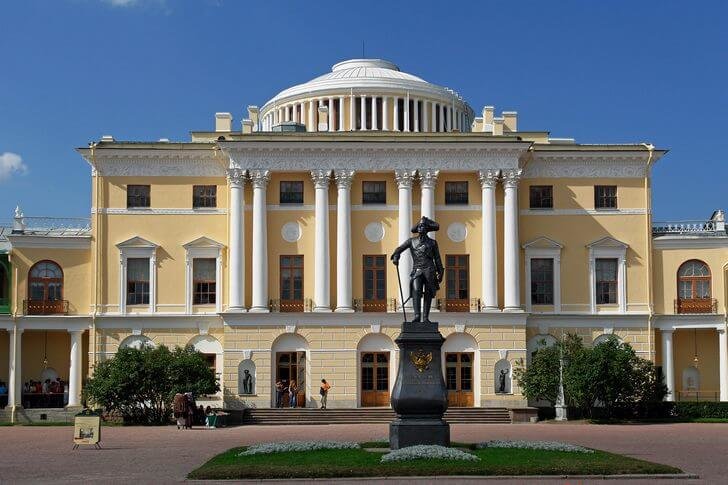 дворец павловск фото