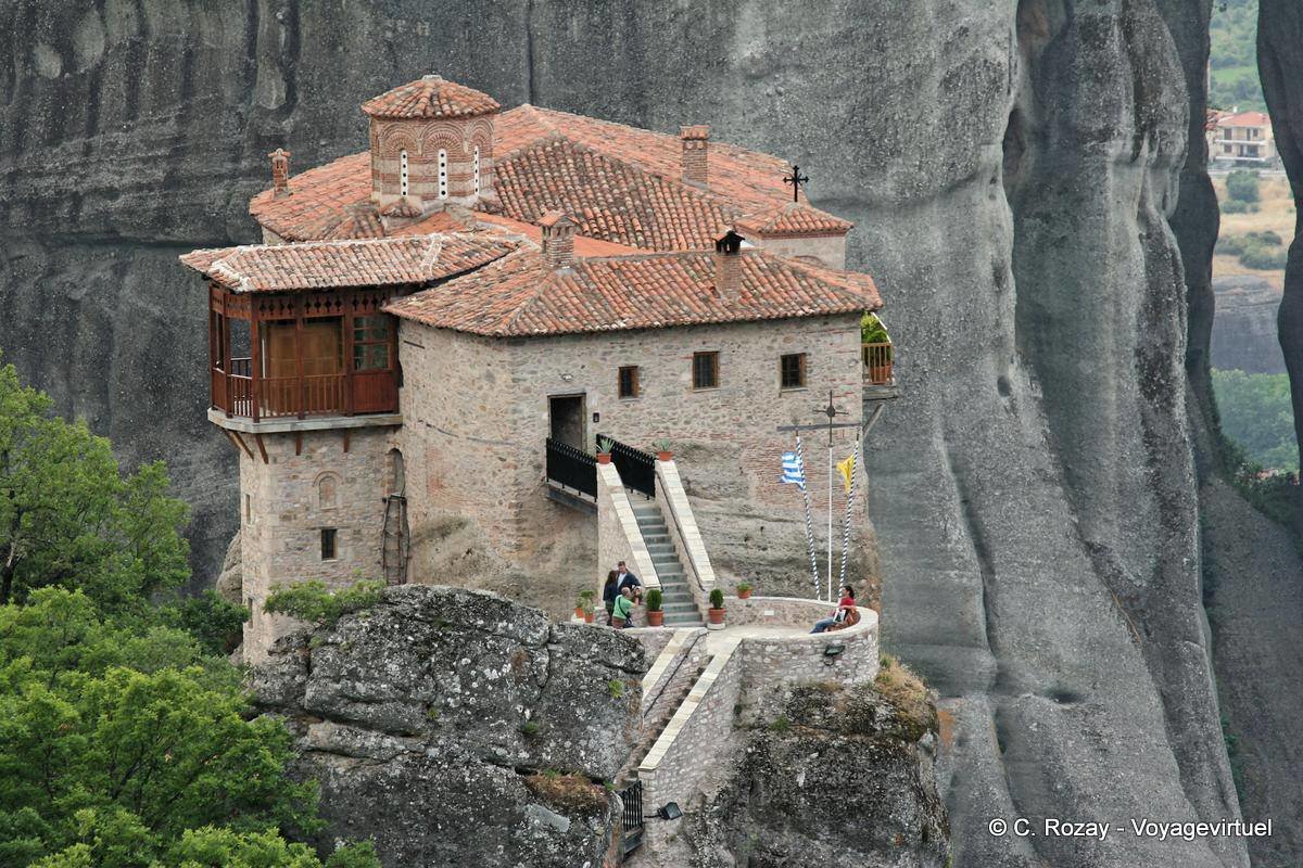 монастырский комплекс метеоры греция фото