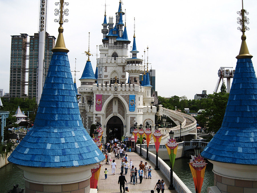 парк развлечений lotte world фото