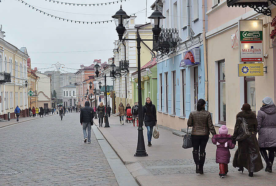 большая покровская нижний новгород зима фото
