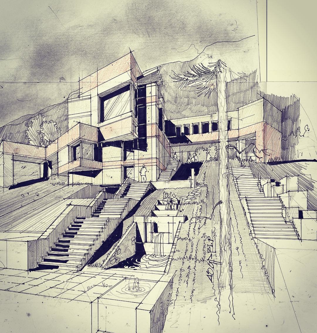 Картинки архитектурная графика