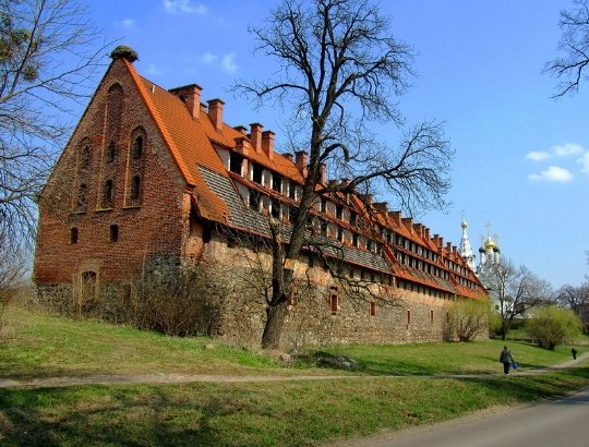 замок прейсиш-эйлау в багратионовске фото