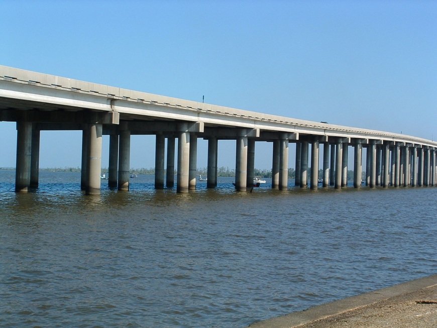 мост в луизиане фото