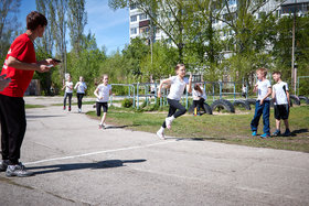 Фото 35. Соревнования по бегу в 3-х классах. Внеурочная деятельность