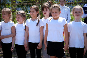 Фото 3. Соревнования по бегу в 1-х классах. Внеурочная деятельность