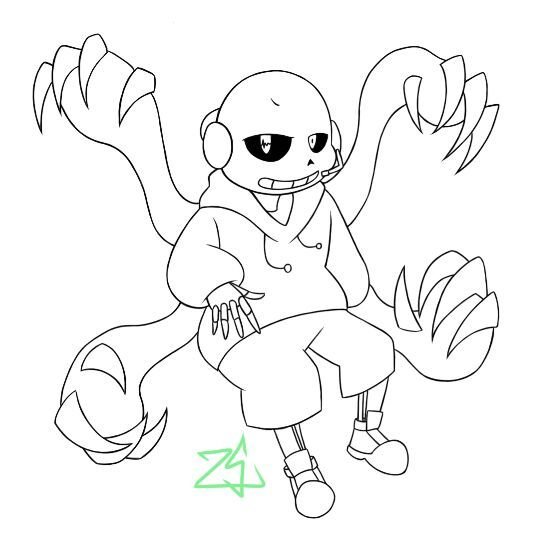 35 Undertale Sans Coloring Pages