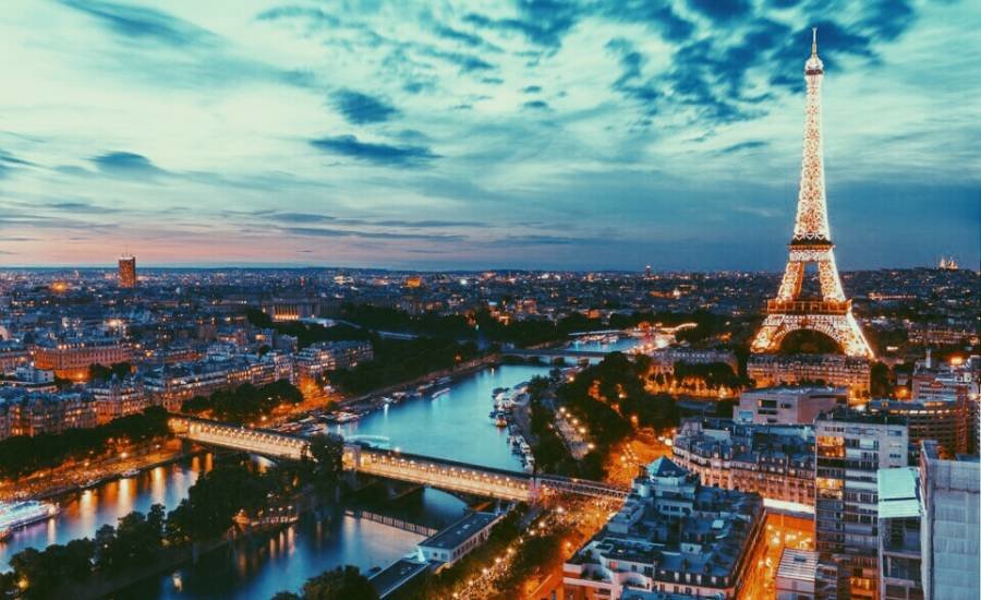 франция париж эйфелева башня фото