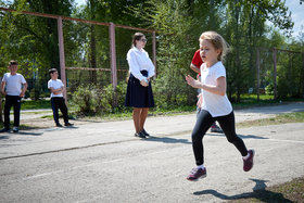 Фото 53. Соревнования по бегу в 1-х классах. Внеурочная деятельность