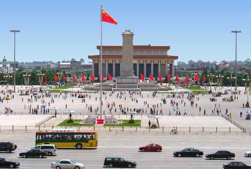 пекин площадь тяньаньмэнь фото